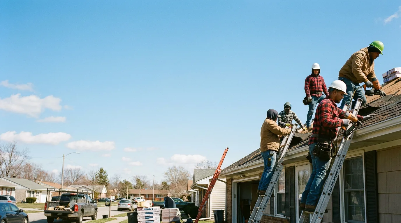 Roofing in Middletown, IA near me
